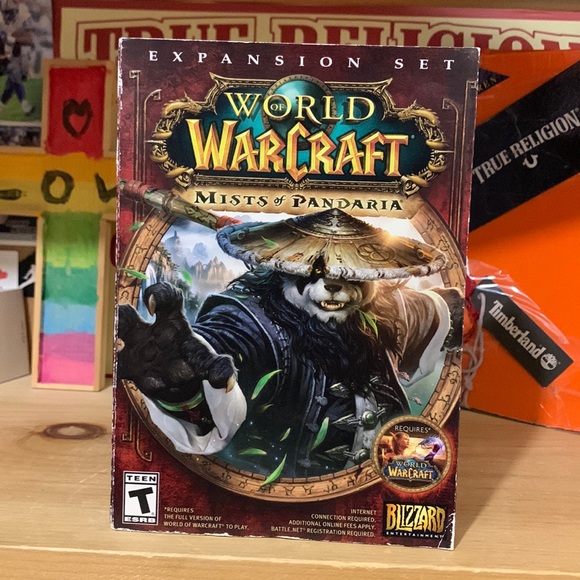 Blizzard Entertainment Other - BLIZZARD-WORLD of WARCRAFT ‘Mists of Pandaria Expansion Set.’ DVD-ROM video game